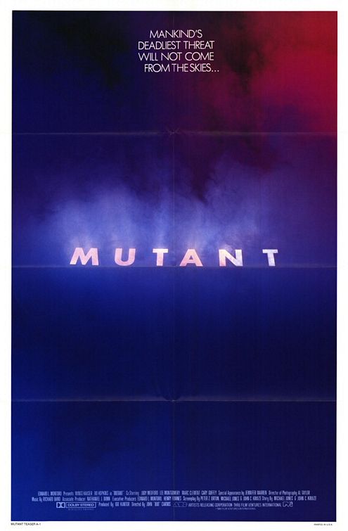 the movie poster: Mutant (aka Night Shadows) (1984)