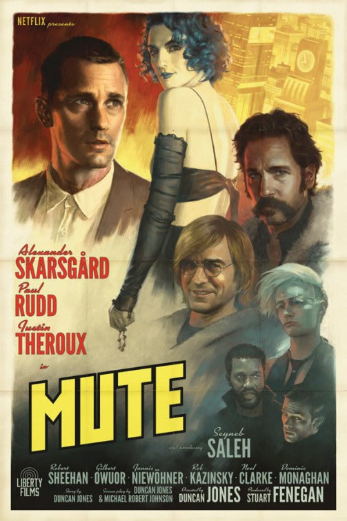 1000 piece jigsaw puzzle for tv poster: Mute, ver2