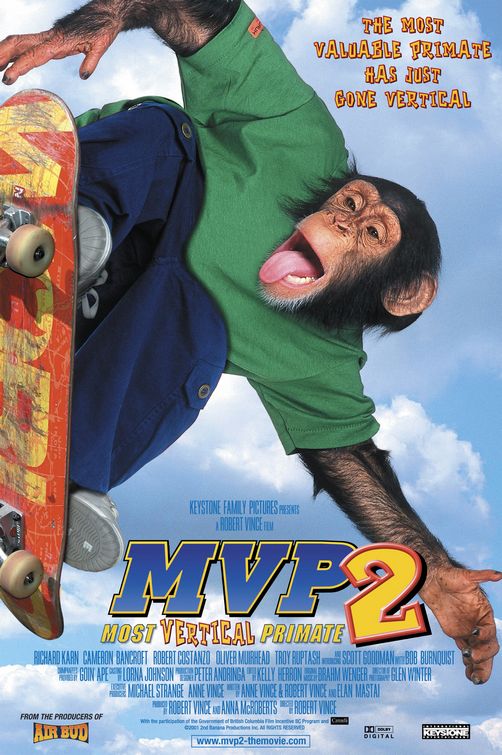 the movie poster: MVP2: Most Vertical Primate (2001)