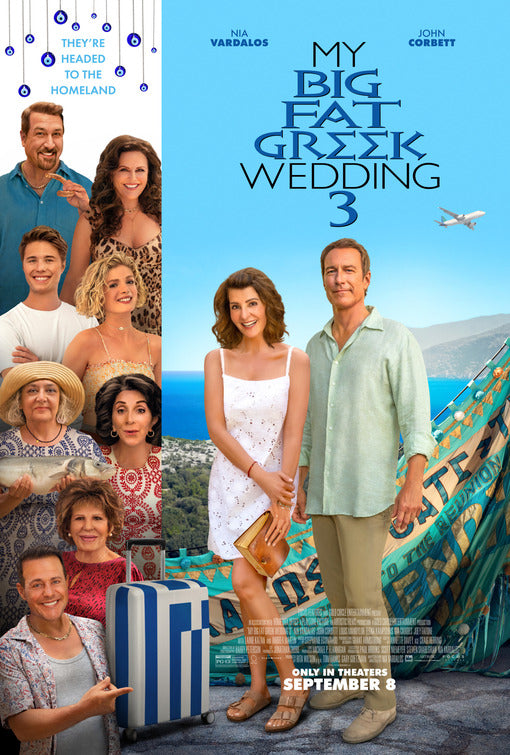 1000 piece jigsaw puzzle for the movie poster: My Big Fat Greek Wedding 3 (2023)