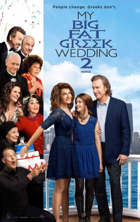 1000 piece jigsaw puzzle for the movie poster: My Big Fat Greek Wedding 2 (2016)