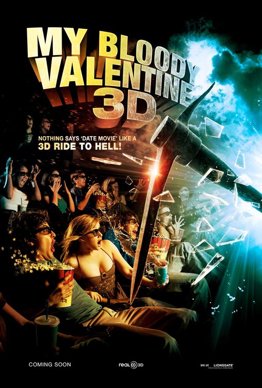 the movie poster: My Bloody Valentine 3-D (2009) ver2