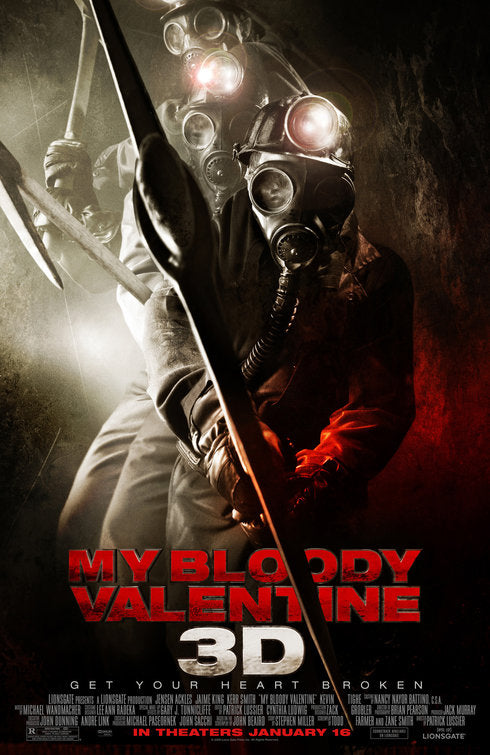 the movie poster: My Bloody Valentine 3-D (2009) ver3