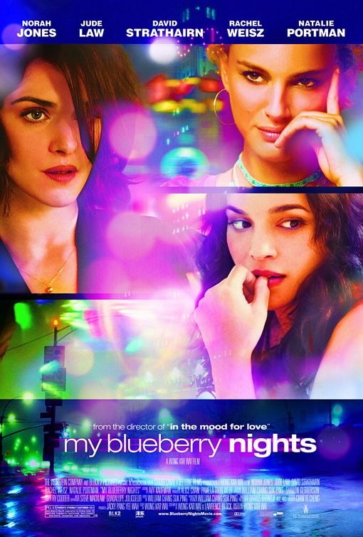the movie poster: My Blueberry Nights (2008) ver5