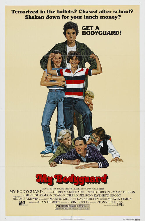 the movie poster: My Bodyguard (1980)