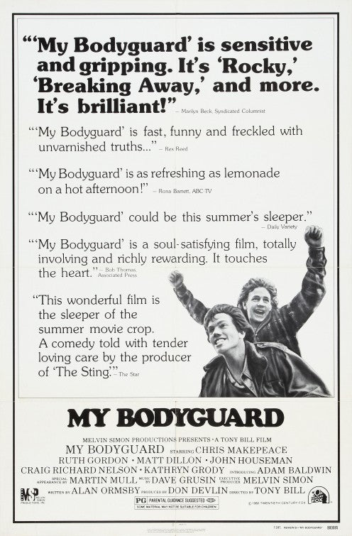 1000 piece jigsaw puzzle for the movie poster: My Bodyguard (1980) ver2