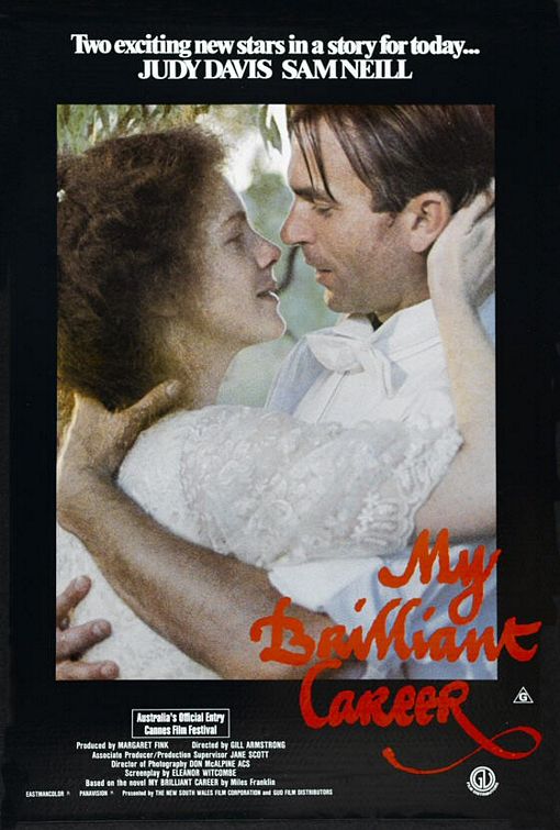 the movie poster: My Brilliant Career (1980)