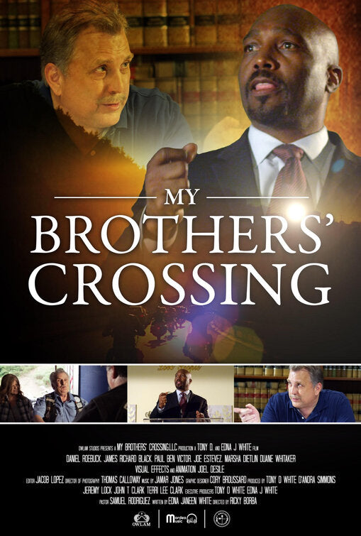 1000 piece jigsaw puzzle for the movie poster: My Brothers' Crossing (2020)
