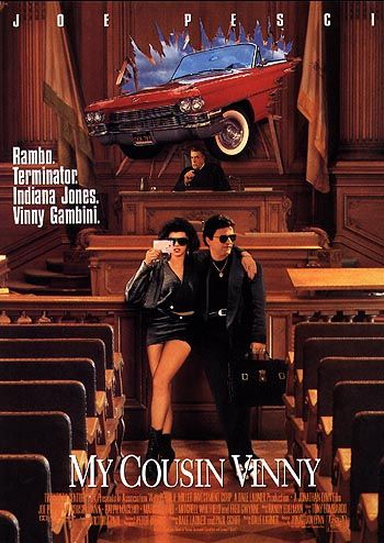 the movie poster: My Cousin Vinny (1992) ver2