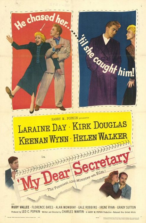 the movie poster: My Dear Secretary (1948)