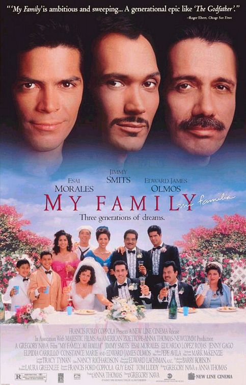 the movie poster: My Family, Mi Familia (1995)