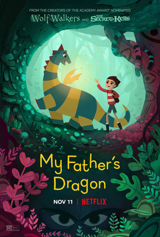 1000 piece jigsaw puzzle for the movie poster: My Father's Dragon (2022)