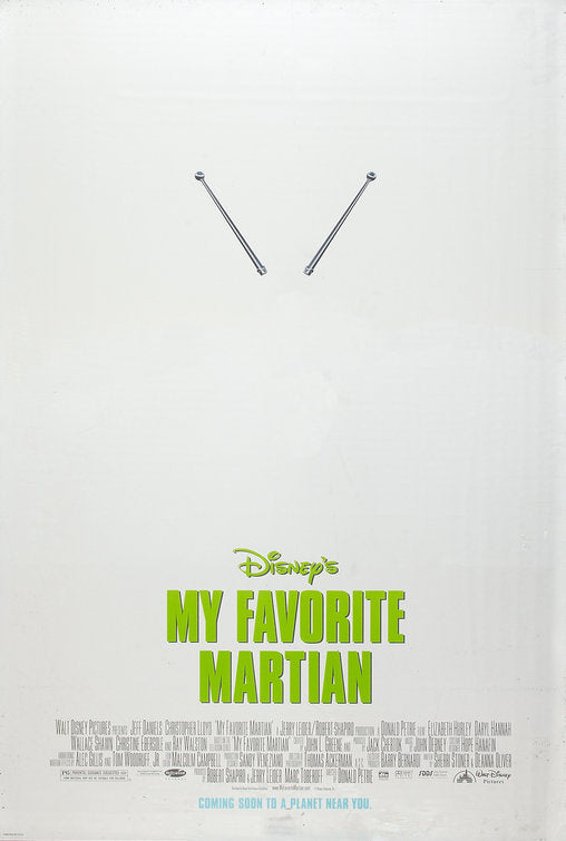 1000 piece jigsaw puzzle for the movie poster: My Favorite Martian (1999) ver4