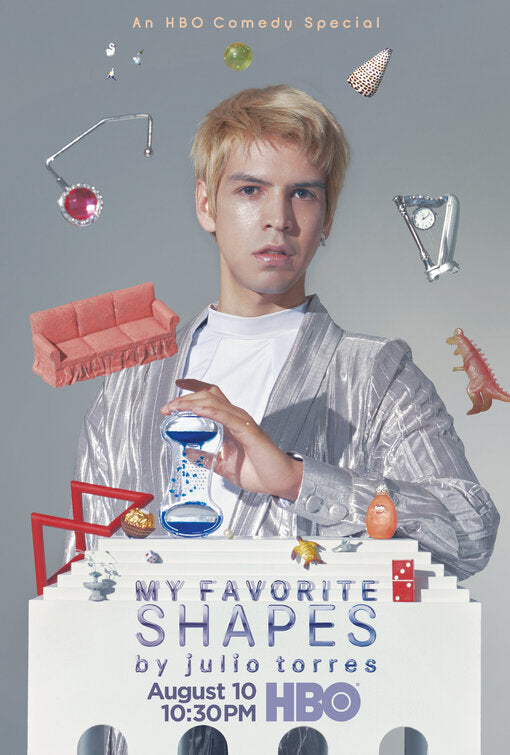 1000 piece jigsaw puzzle for tv poster: My Favorite Shapes by Julio Torres