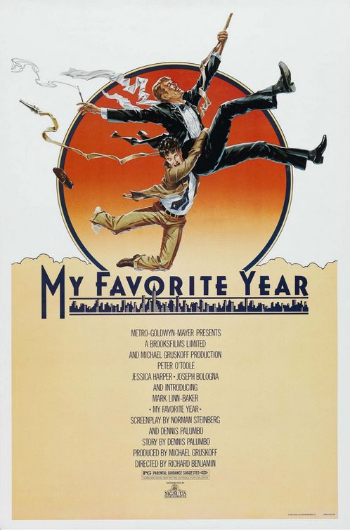 the movie poster: My Favorite Year (1982)