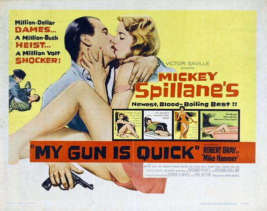 the movie poster: My Gun Is Quick (1957) ver2