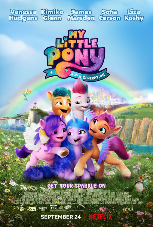1000 piece jigsaw puzzle for the movie poster: My Little Pony: A New Generation (2021) ver4