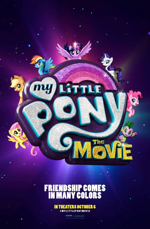 1000 piece jigsaw puzzle for the movie poster: My Little Pony: The Movie (2017)