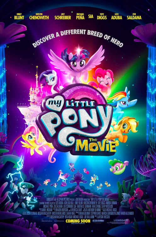 1000 piece jigsaw puzzle for the movie poster: My Little Pony: The Movie (2017) ver4