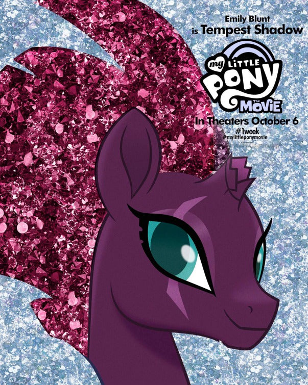 1000 piece jigsaw puzzle for the movie poster: My Little Pony: The Movie (2017) ver49