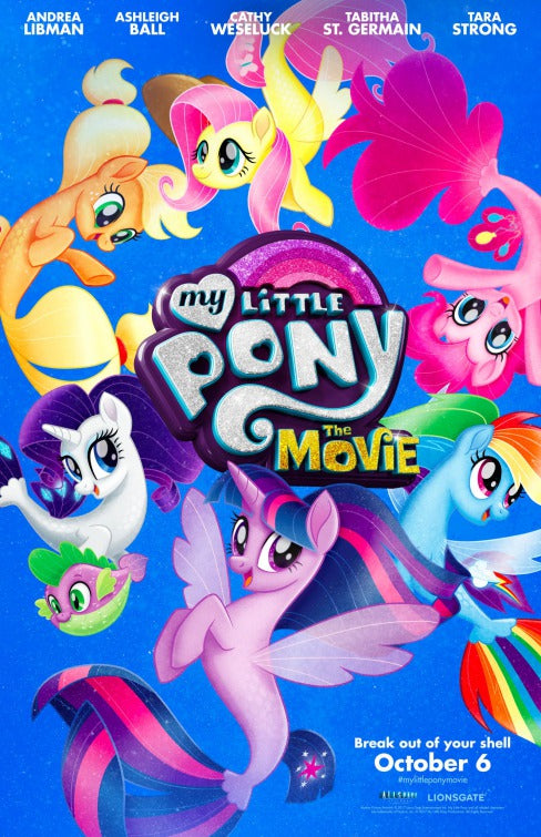 1000 piece jigsaw puzzle for the movie poster: My Little Pony: The Movie (2017) ver5