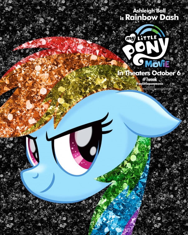 1000 piece jigsaw puzzle for the movie poster: My Little Pony: The Movie (2017) ver51