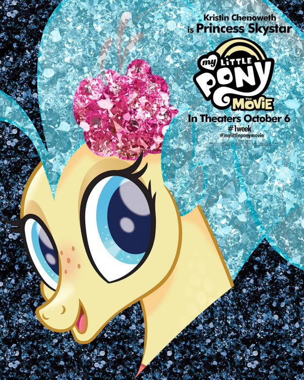 1000 piece jigsaw puzzle for the movie poster: My Little Pony: The Movie (2017) ver54