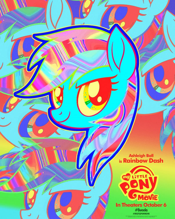 1000 piece jigsaw puzzle for the movie poster: My Little Pony: The Movie (2017) ver6