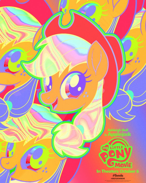 1000 piece jigsaw puzzle for the movie poster: My Little Pony: The Movie (2017) ver8
