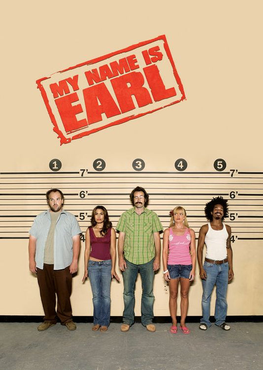 1000 piece jigsaw puzzle for tv poster: My Name Is Earl