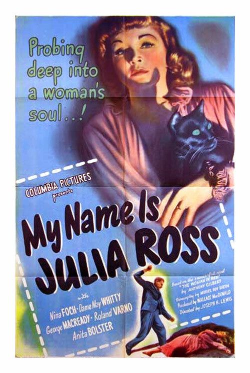 the movie poster: My Name Is Julia Ross (1945)