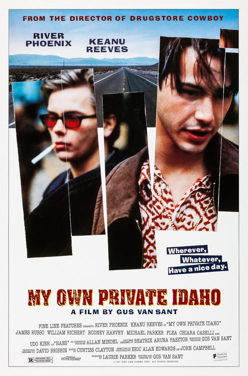 the movie poster: My Own Private Idaho (1991) ver1