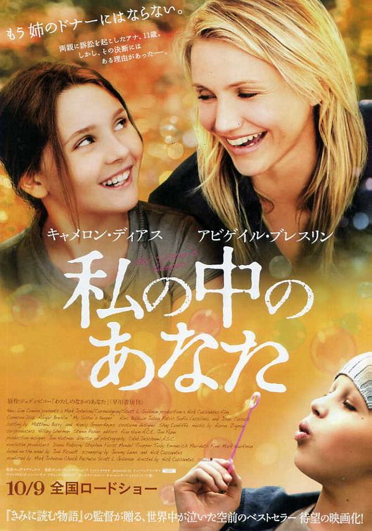 1000 piece jigsaw puzzle for the movie poster: My Sister's Keeper (2009) ver4
