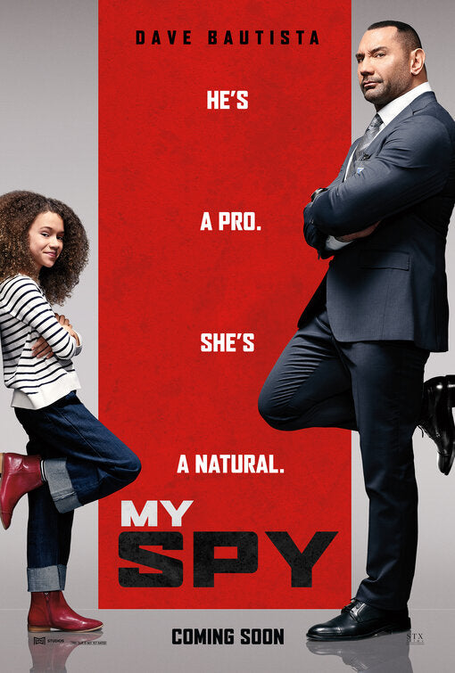1000 piece jigsaw puzzle for the movie poster: My Spy (2019)