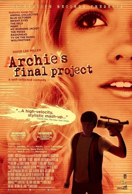 1000 piece jigsaw puzzle for the movie poster: Archie's Final Project (2011) ver3
