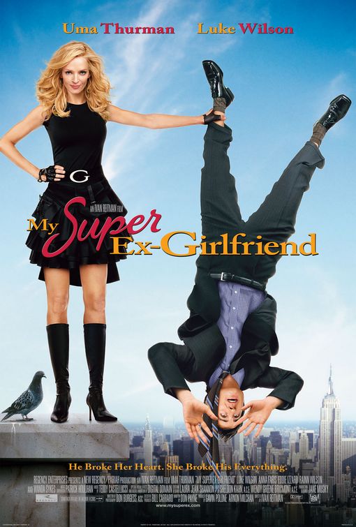 the movie poster: My Super Ex-Girlfriend (2006) ver2