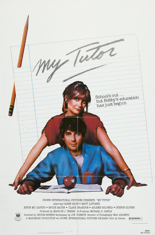 the movie poster: My Tutor (1983)