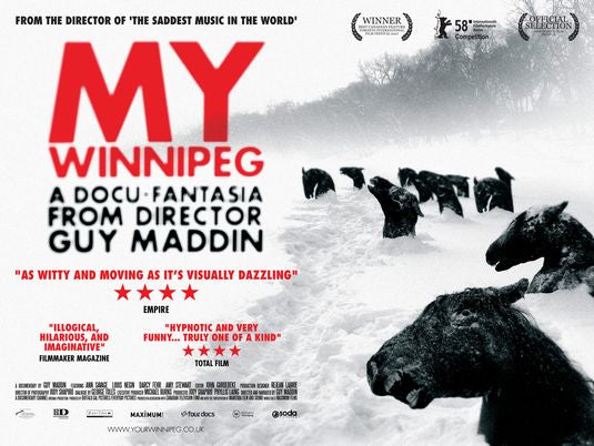 1000 piece jigsaw puzzle for the movie poster: My Winnipeg (2008) ver2