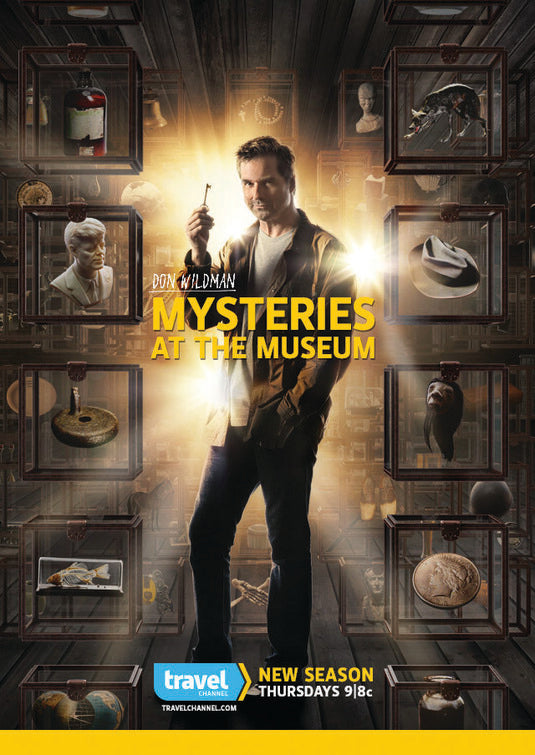 1000 piece jigsaw puzzle for tv poster: Mysteries at the Museum