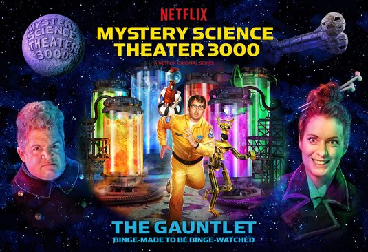 1000 piece jigsaw puzzle for tv poster: Mystery Science Theater 3000