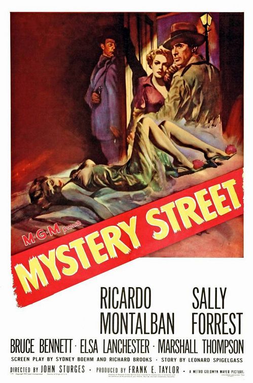 the movie poster: Mystery Street (1950)