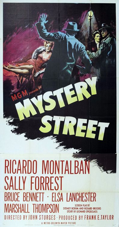 the movie poster: Mystery Street (1950) ver2
