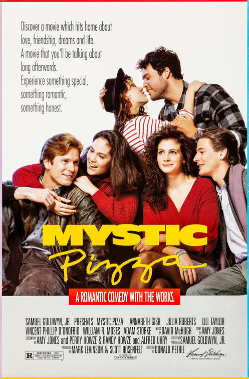 the movie poster: Mystic Pizza (1988)
