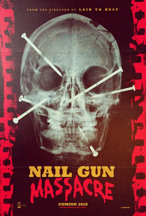 1000 piece jigsaw puzzle for the movie poster: Nail Gun Massacre (2017)
