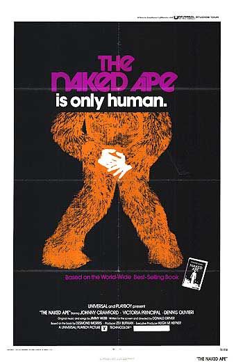 the movie poster: The Naked Ape (1973)