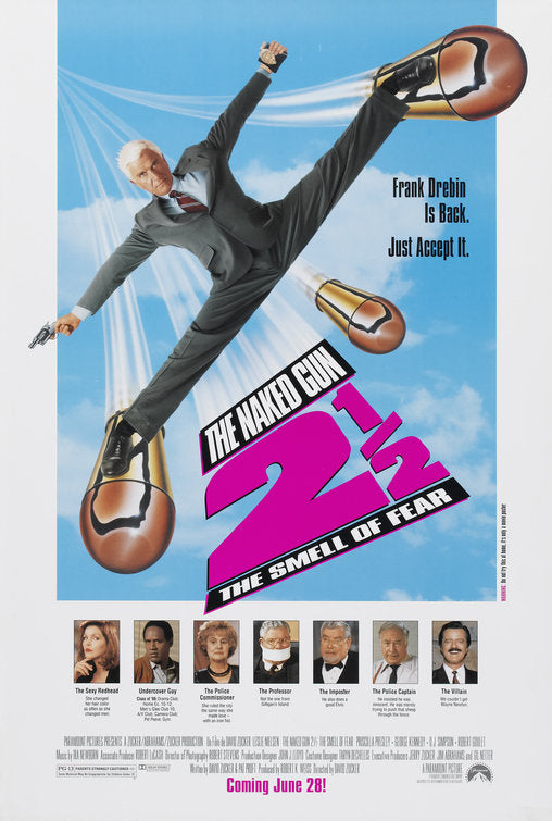 the movie poster: The Naked Gun 2 1/2: The Smell of Fear (1991)