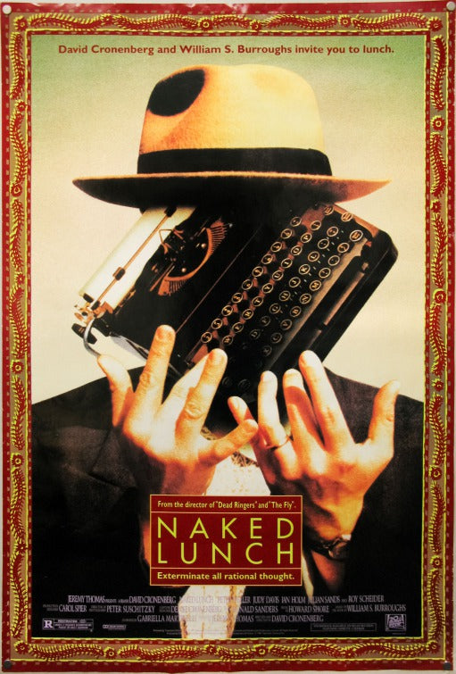the movie poster: Naked Lunch (1991)
