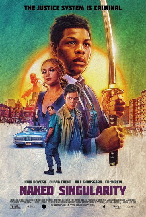 1000 piece jigsaw puzzle for the movie poster: Naked Singularity (2021)