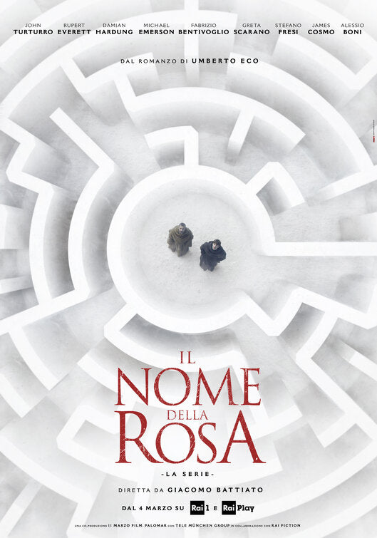 1000 piece jigsaw puzzle for tv poster: The Name of the Rose