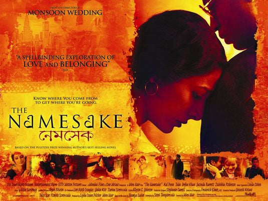 the movie poster: The Namesake (2006) ver2